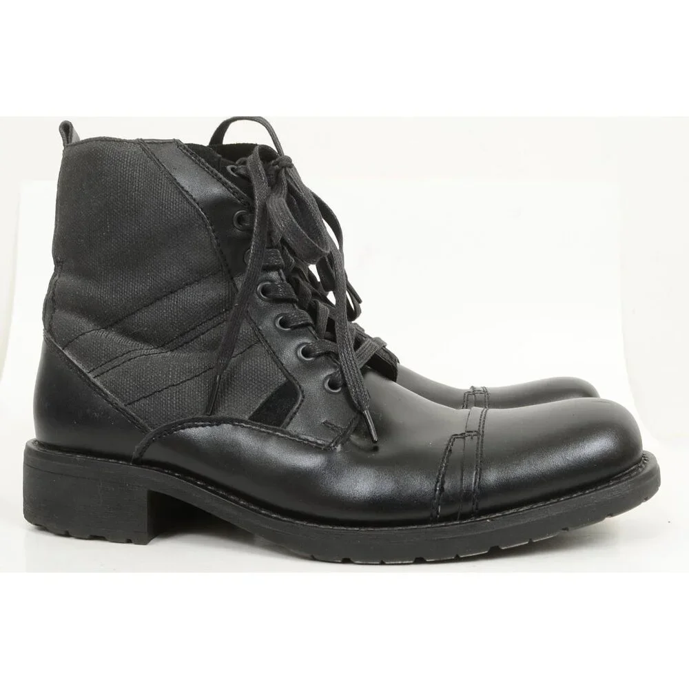 INC International Concepts Grump Leather Lace Up Chelsea Men's 11M Dress Boots